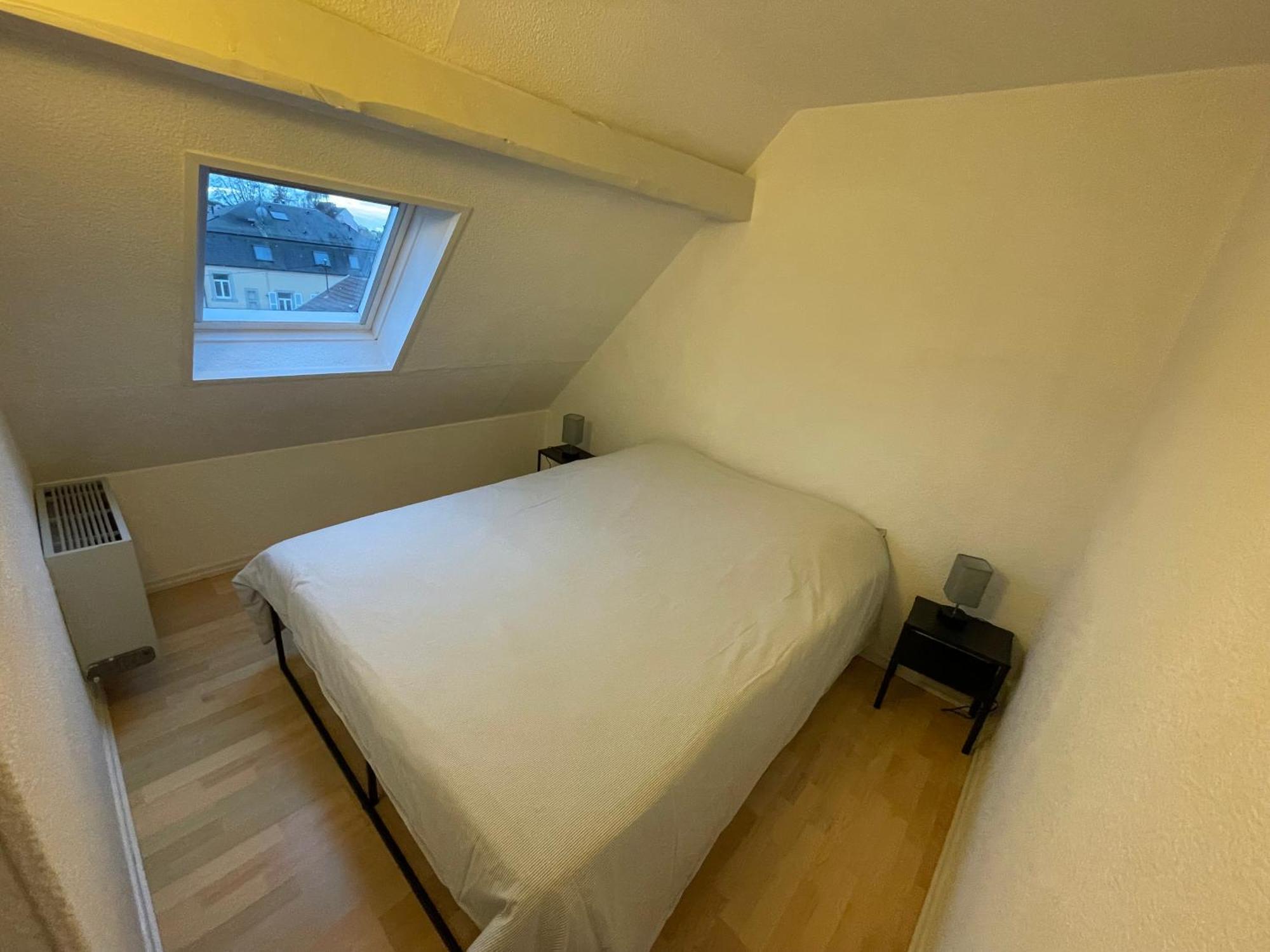 Fathala - Appartement Lumineux En Dernier Etage - Face A La Gare Routiere Sarrebourg Kültér fotó